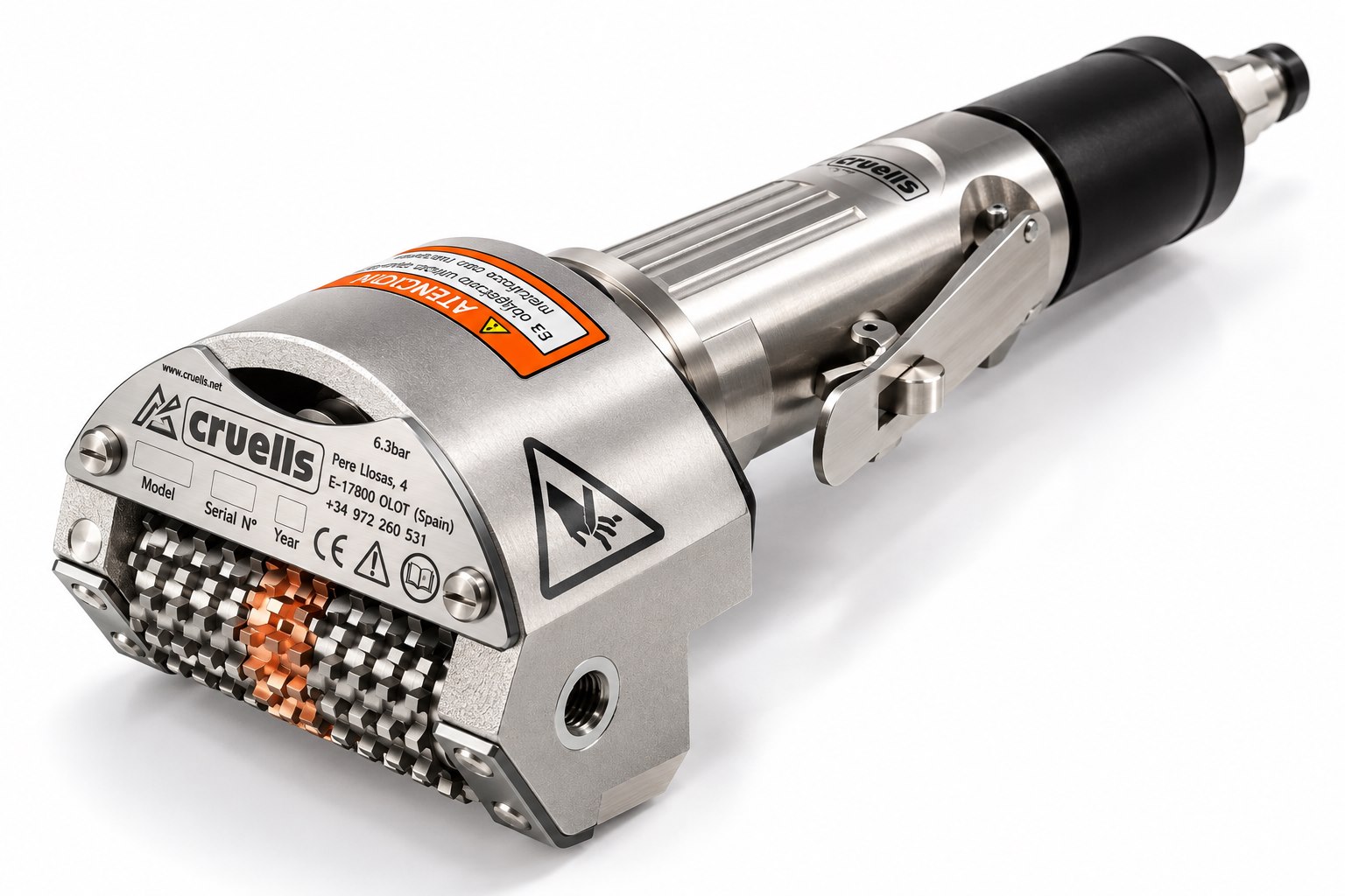 CRUELLS Q-72 Pneumatik-Entschwartungsmaschine für Rohschinken